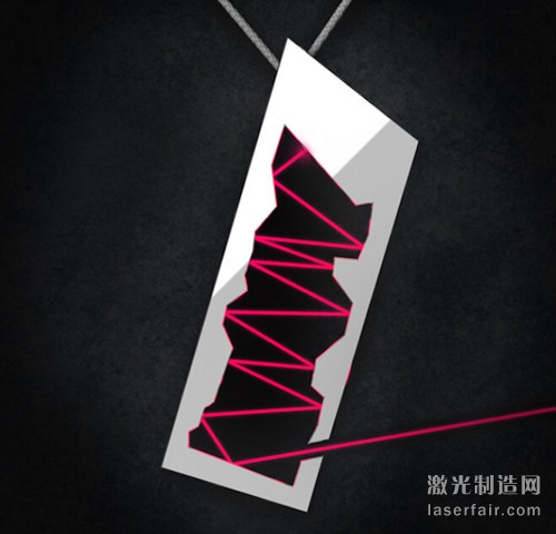 利用反射的時(shí)尚激光燈(圖片源自Behance)