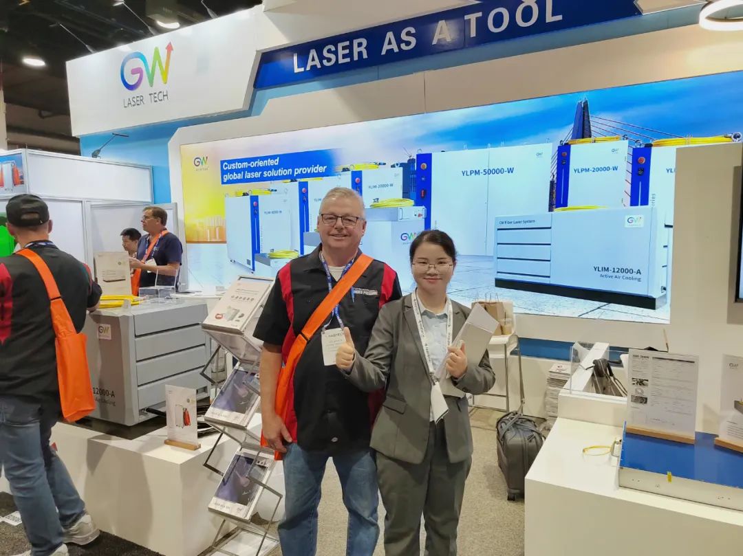 制造未來(lái)，GW光惠激光閃耀FABTECH 2023