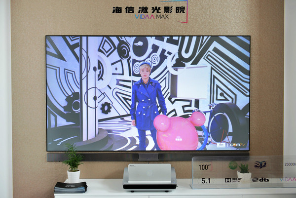 100吋的激光電視賣給誰(shuí)？